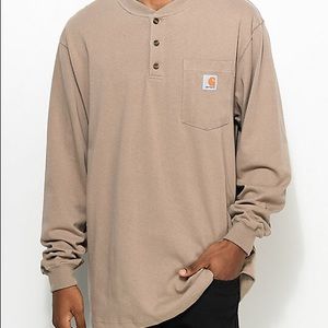 Carhartt Desert Long Sleeve Henley T-Shirt